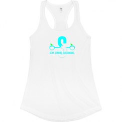 Ladies Slim Fit Racerback Tank Top