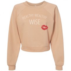 Women's Raglan Pullover Fleece
