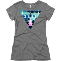 Ladies Slim Fit Super Soft Triblend Tee