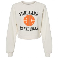 Women's Raglan Pullover Fleece