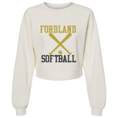 Women's Raglan Pullover Fleece