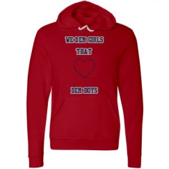 Unisex Fleece Pullover Midweight Hoodie