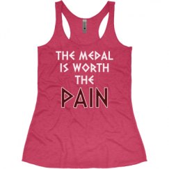 Ladies Slim Fit Super Soft Racerback Triblend Tank