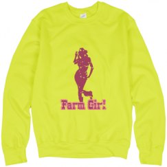 Unisex Neon Crewneck Sweatshirt