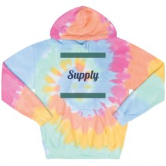 Unisex Tie-Dye Fleece Hoodie