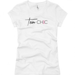 Ladies Slim Fit Basic Promo Jersey Tee