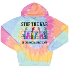 Unisex Tie-Dye Fleece Hoodie
