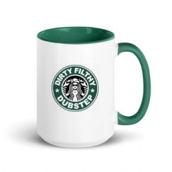 15oz Ceramic Mug with Color Inside