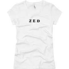 Ladies Slim Fit Basic Promo Jersey Tee