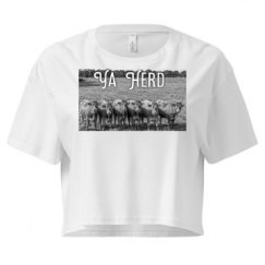 Ladies Festival Cali Crop Top Tee