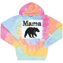 Unisex Tie-Dye Fleece Hoodie