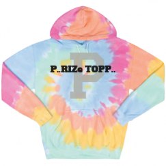 Unisex Tie-Dye Fleece Hoodie