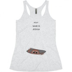 Ladies Slim Fit Super Soft Racerback Triblend Tank