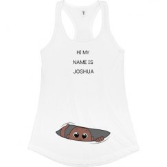 Ladies Slim Fit Racerback Tank Top
