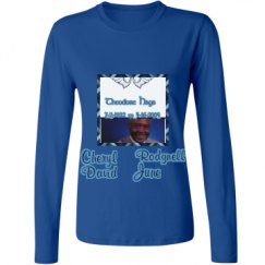 Ladies Relaxed Fit Basic Long Sleeve Tee