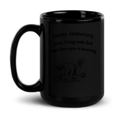 15oz Black Glossy Mug