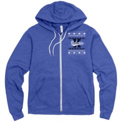 Unisex Fleece Full Zip Midweight Hoodie