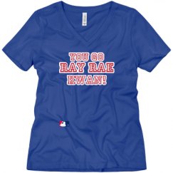 Ladies Relaxed Fit V-Neck Tee