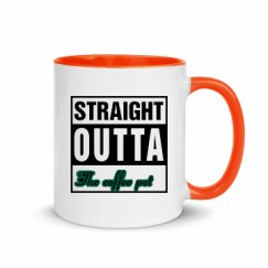 11oz Ceramic Mug with Color Inside