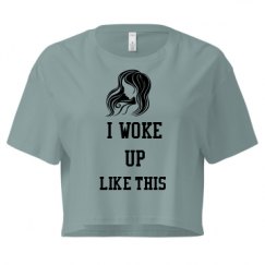 Ladies Festival Cali Crop Top Tee