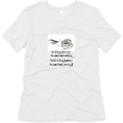 Ladies Relaxed Fit Super Soft Triblend Tee