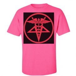 Unisex Ultra Cotton Safety Neon Crewneck Tee