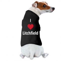 I Love Litchfield Dog Tank