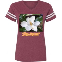 Ladies Relaxed Fit Vintage Sports Tee
