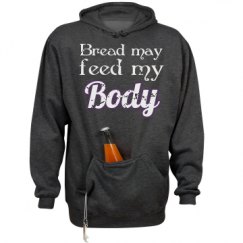 Unisex Beer Holder Tailgate Hoodie