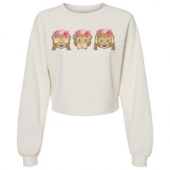 Women's Raglan Pullover Fleece