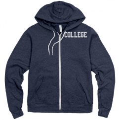 Unisex Fleece Full Zip Midweight Hoodie