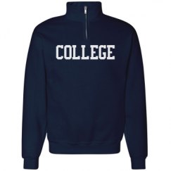 Unisex Cadet Collar Sweatshirt