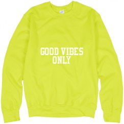 Unisex Neon Crewneck Sweatshirt