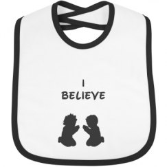 Infant Contrast Trim Bib