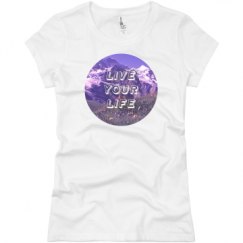 Ladies Slim Fit Basic Promo Jersey Tee