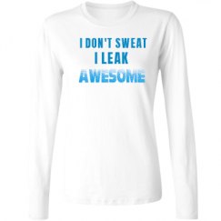 Ladies Relaxed Fit Basic Long Sleeve Tee