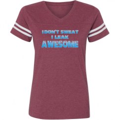 Ladies Relaxed Fit Vintage Sports Tee