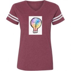 Ladies Relaxed Fit Vintage Sports Tee