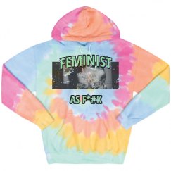 Unisex Tie-Dye Fleece Hoodie