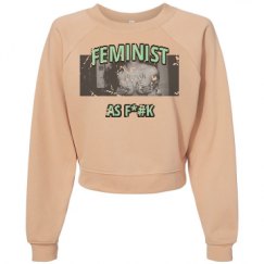 Women's Raglan Pullover Fleece