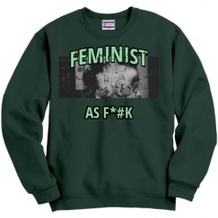 Unisex Film and Foil Crewneck Sweatshirt