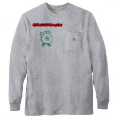 Unisex Carhartt Pocket Long Sleeve Tee