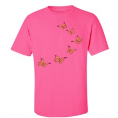 Unisex Ultra Cotton Safety Neon Crewneck Tee