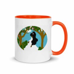 11oz Ceramic Mug with Color Inside