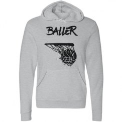 Unisex Fleece Pullover Midweight Hoodie