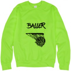 Unisex Neon Crewneck Sweatshirt