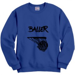 Unisex Film and Foil Crewneck Sweatshirt