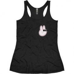 Ladies Slim Fit Super Soft Racerback Triblend Tank