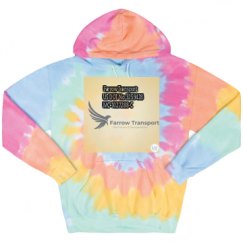 Unisex Tie-Dye Fleece Hoodie