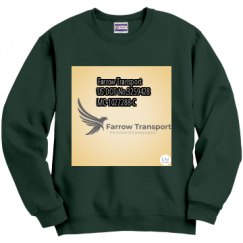 Unisex Film and Foil Crewneck Sweatshirt
